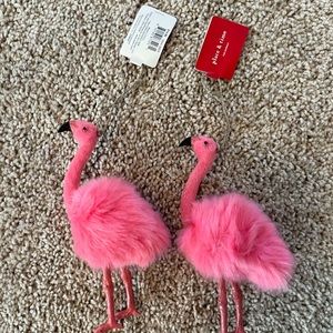 Joanne fabric pink flamingo ornaments set of 2